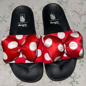 Disney x Vans Minnie Mouse slides sandals